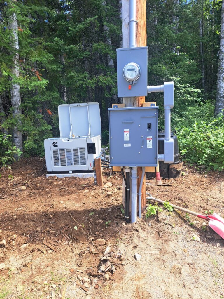 generator install, whole home generator, backup generator, transfer switch installation barrie, oro medonte, coldwater, midland, waubaushene
